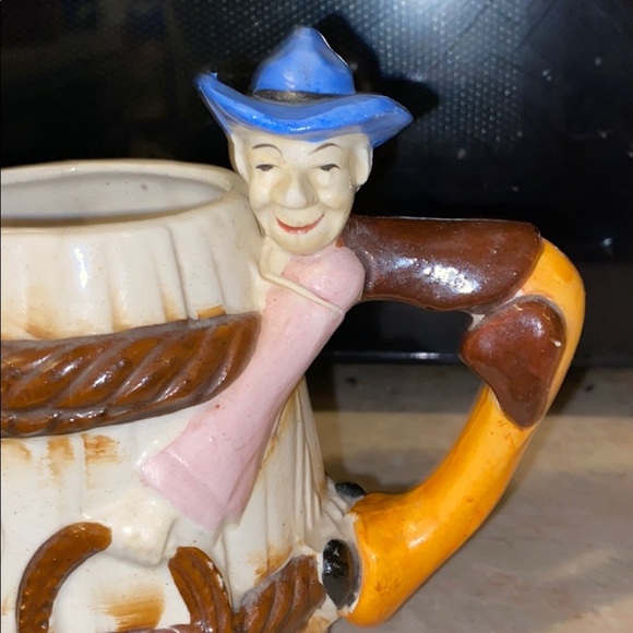 Vintage cowboy handle mug - Picture 7 of 7